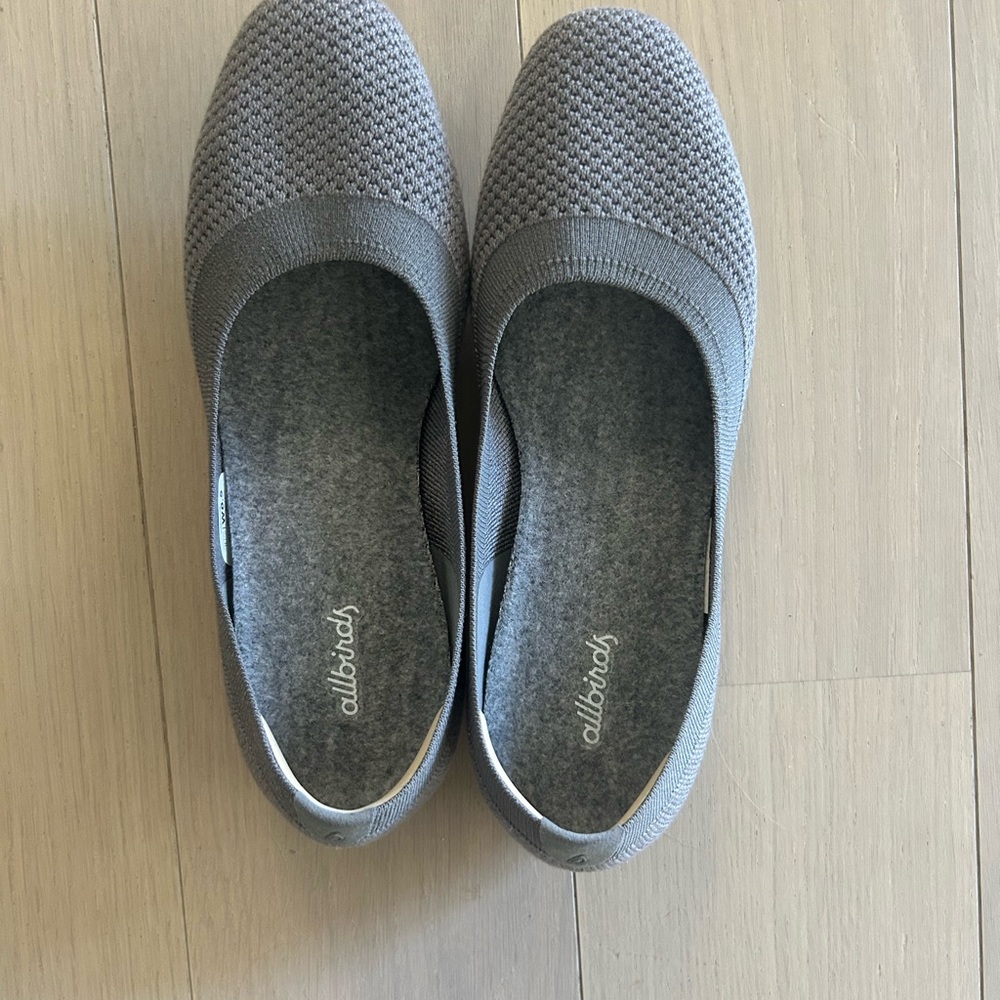 Allbirds Charcoal Knit Slip-Ons